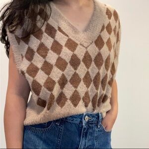 Sincerely Jules v neck sweater vest